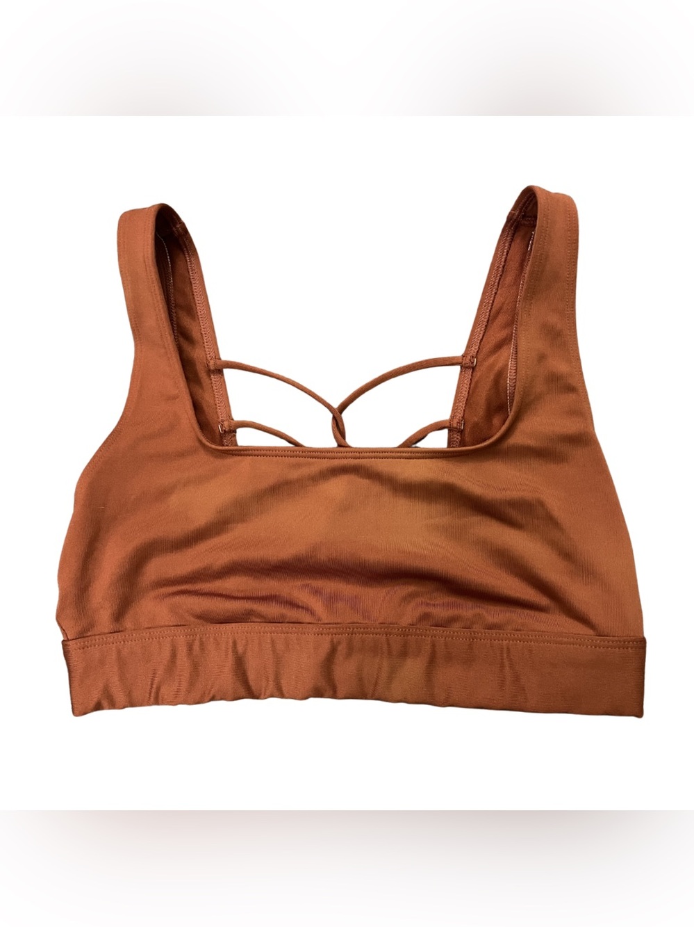 Victorias Secret Ultimate Lightly Lined Sports Bra Small Square Neck Strappy
